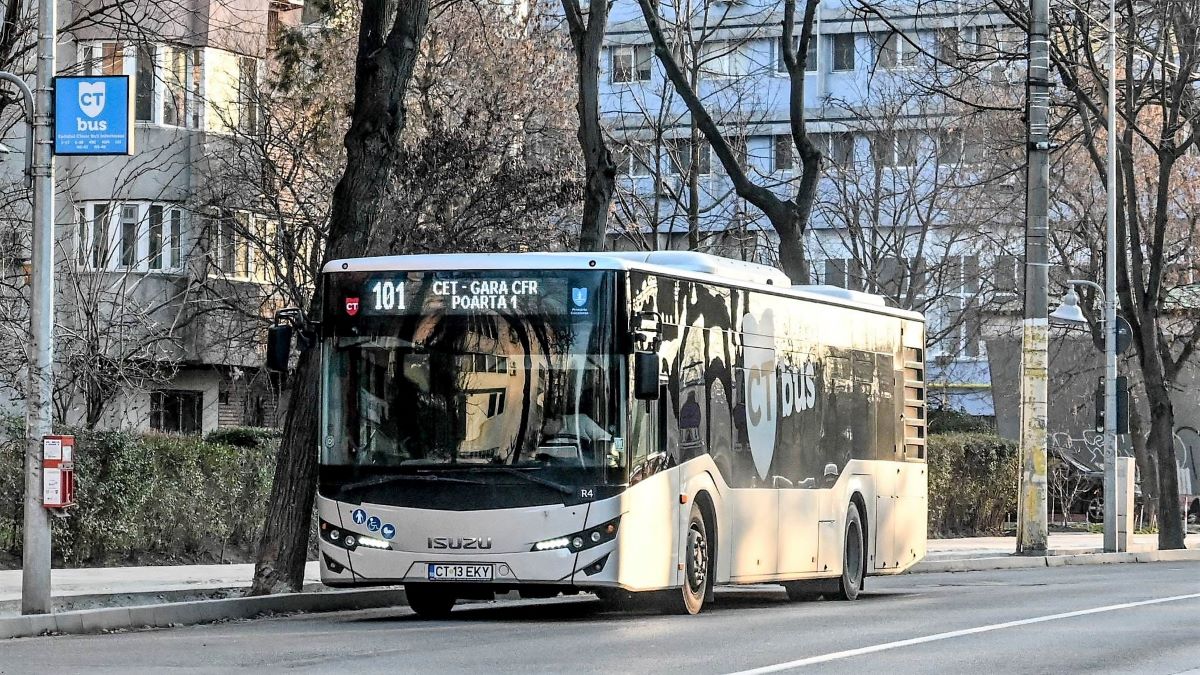 Autobuzele de pe linia 101 vor circula sâmbătă 11 martie pe un traseu