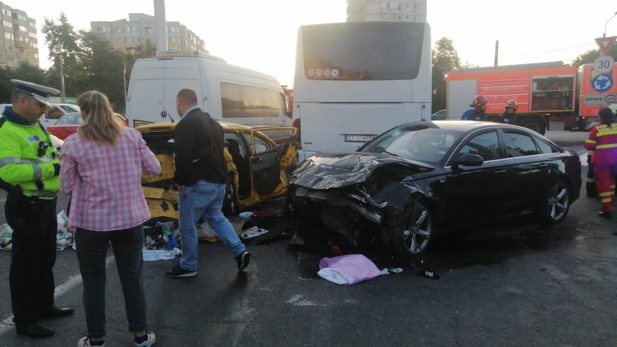 Autorul Accidentului Din Sensul Giratoriu De La Cora Br Tianu Era